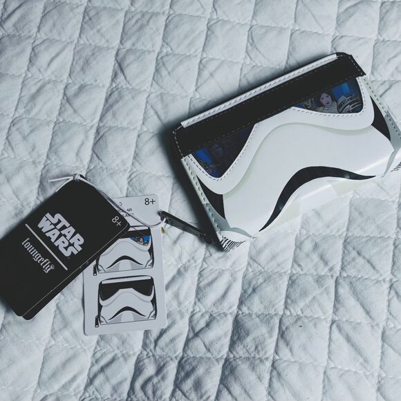 Loungefly Star Wars Lenticular Stormtrooper Zip Around Wallet STWA0183 Rare Hans - Picture 1 of 11